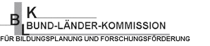 Logo mit Link: Bund-Länder-Kommission für Bildungsplanung und Forschungsförderung