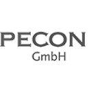 Logo mit Link: PeCon GmbH. Gesellschaft für Personal- und Unternehmensentwicklung. Schriesheim
